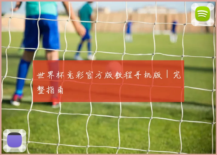 世界杯竞彩官方版教程手机版|完整指南